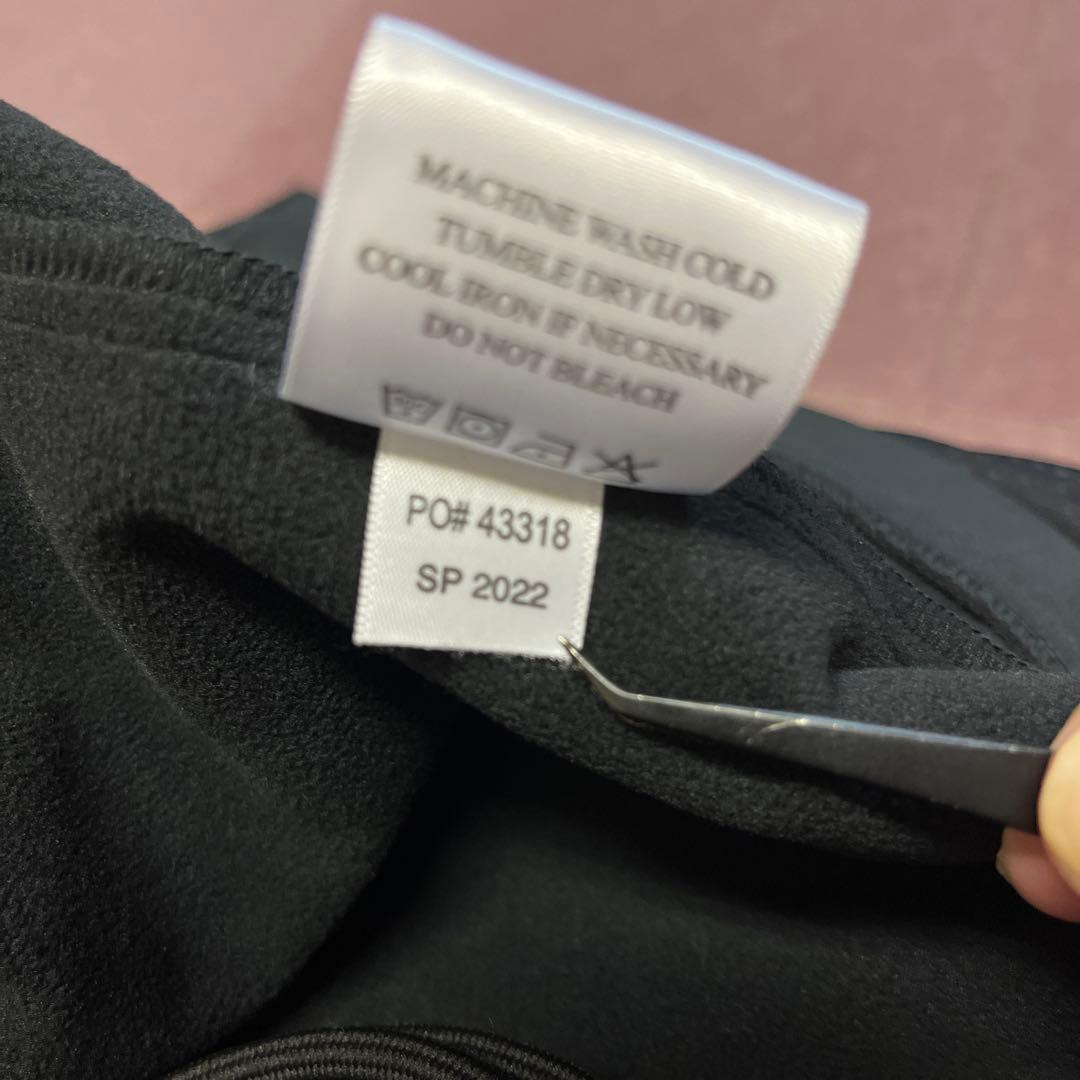 SIMMS フード付きジャケット ブラック 裏起毛　大きいサイズ　3L