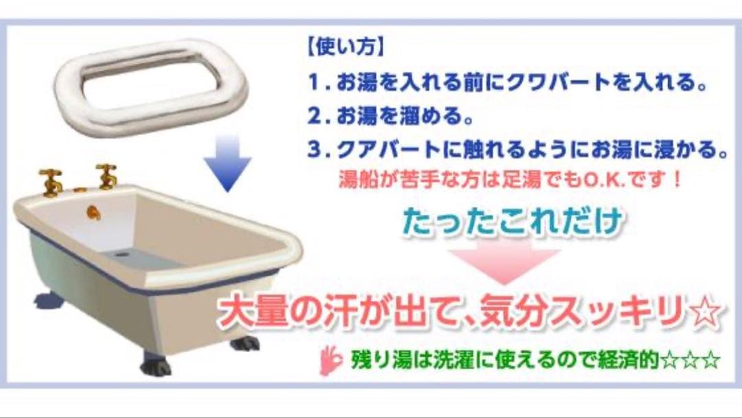 家庭用ゲルマニウム温浴器「クアバート」　定価297000円