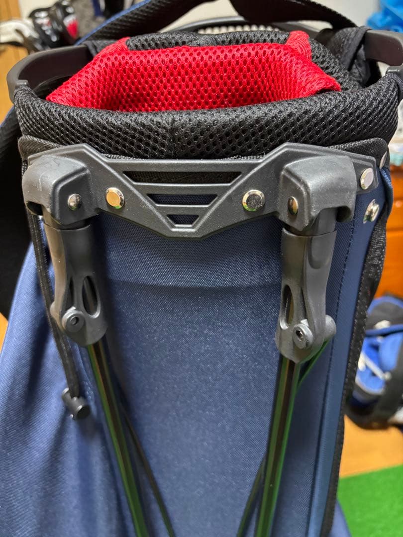 SRIXON キャディバッグ ネイビー/レッド