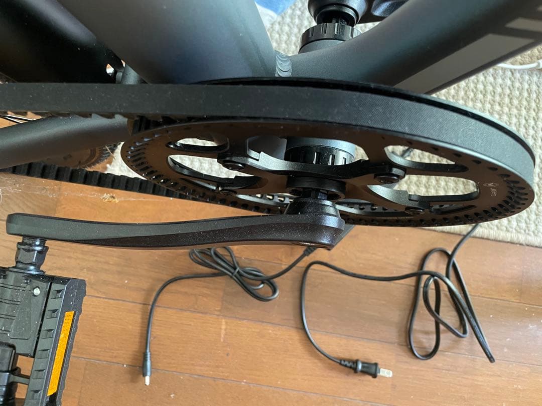 ado 20 電動アシスト自転車　走行距離は10キロ。