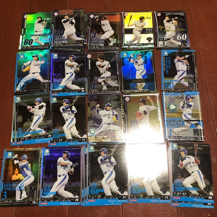 ベースボールヒーローズ プロ野球カード