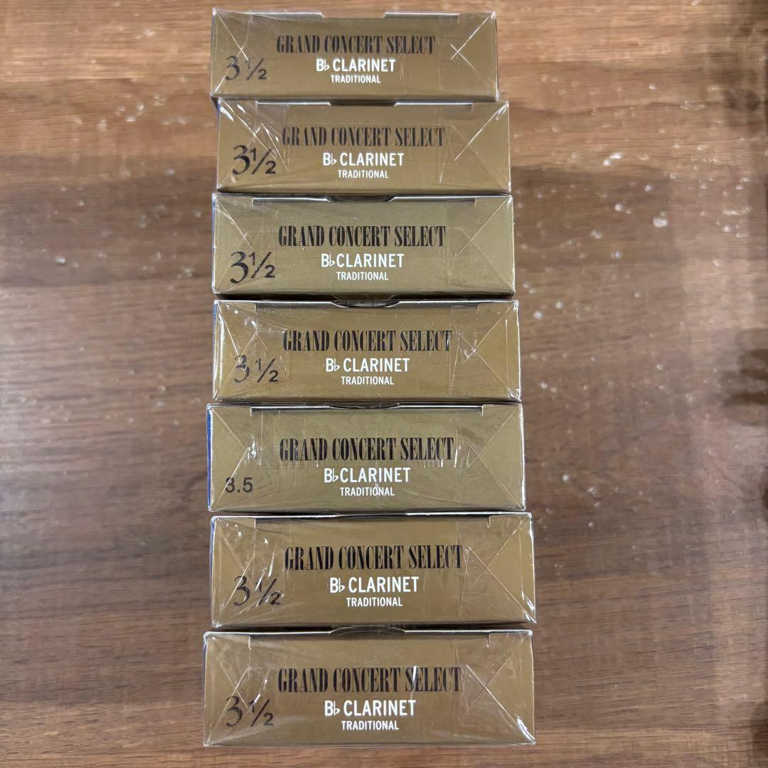 RICO クラリネット　リード3半　7箱セット