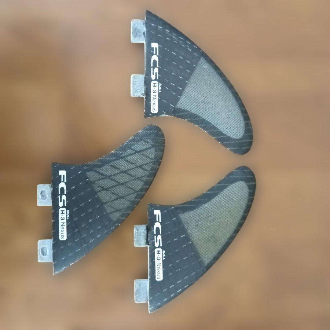 H-3Nexus FCS II サーフボードフィン Sサイズ 3枚セット