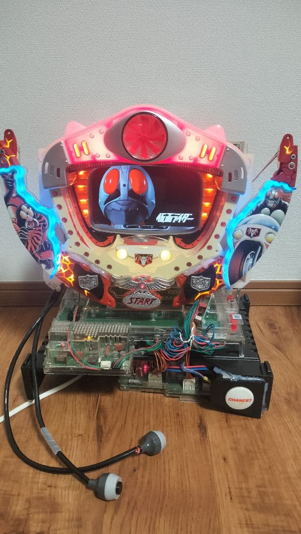 CR仮面ライダー　卓上パチンコ