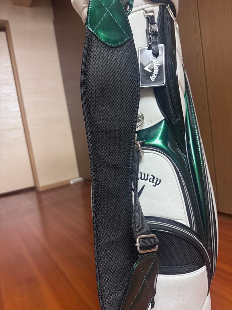Callaway キャディバッグ ホワイト/グリーン