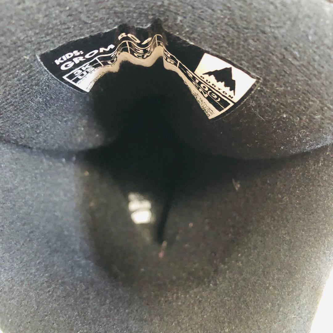 【美品】BURTON 子供用 スノボブーツ GROM BOA 21.0cm 黒