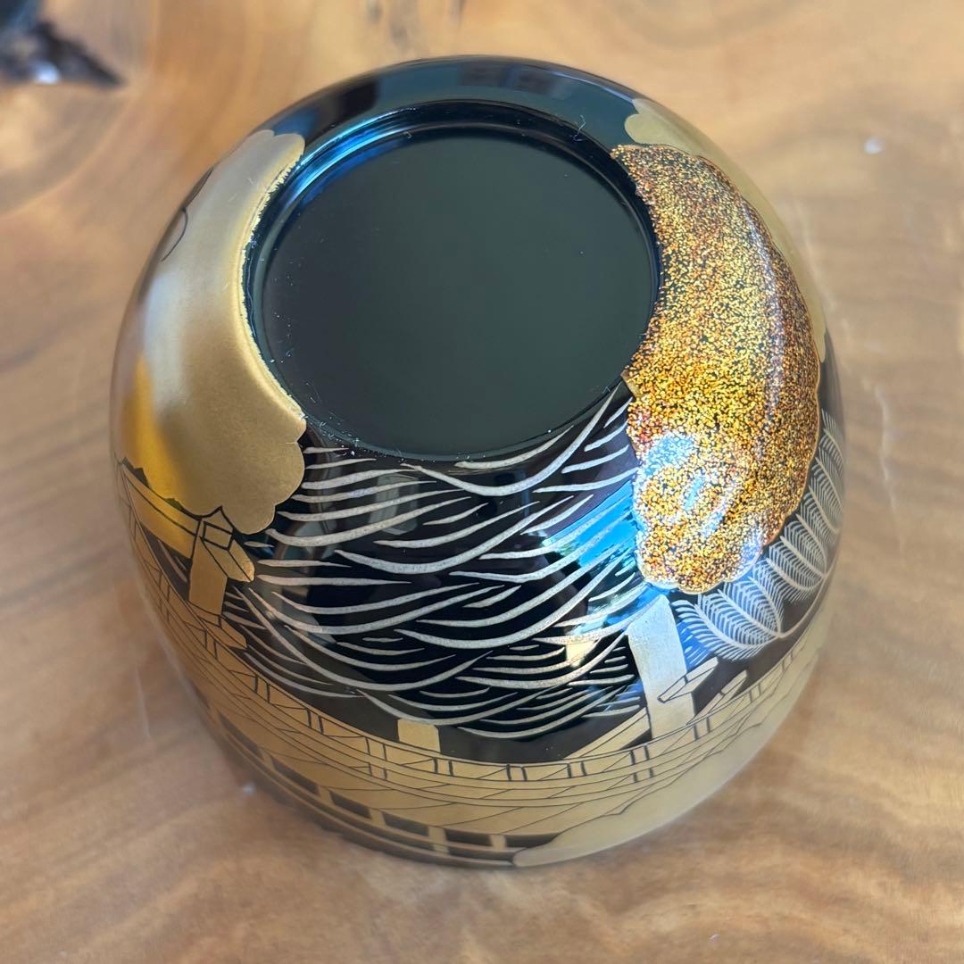 高台寺 中棗 田中宗凌 茶道具 金蒔絵 共箱