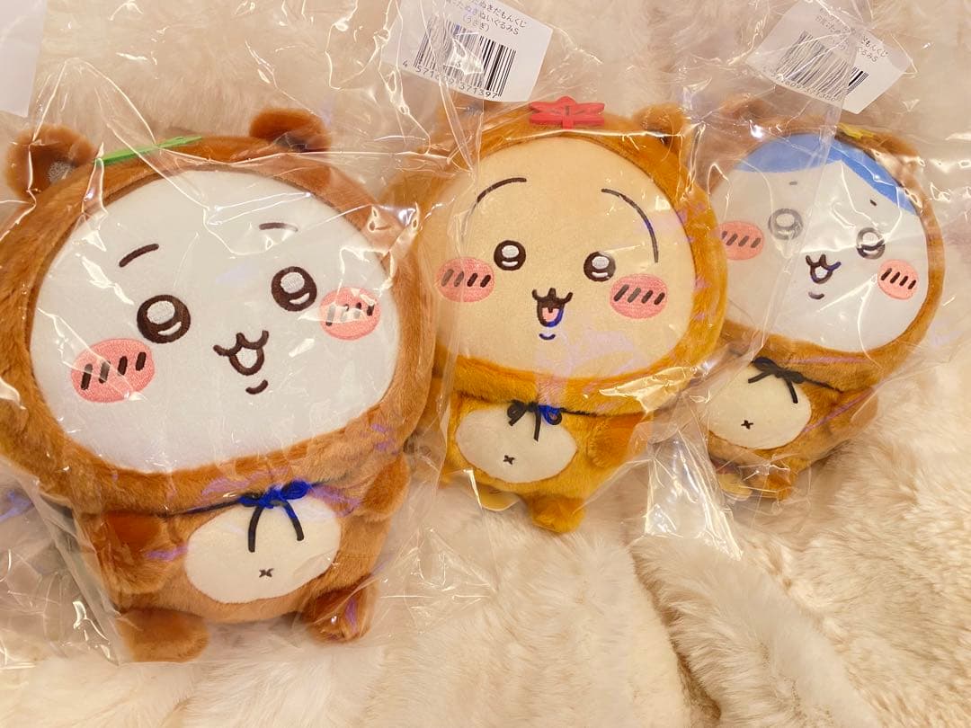 ちいかわ たぬきだもんくじ B賞 C賞 コンプリートセット