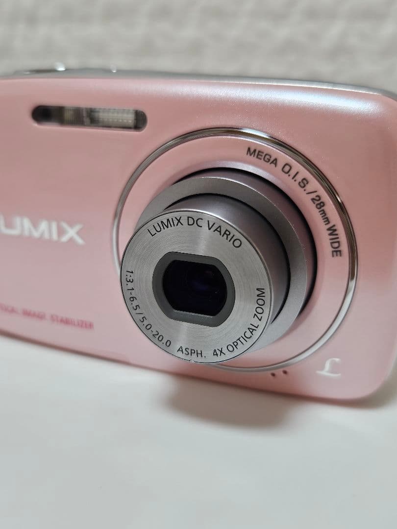 極美品✨動作品✨Panasonic LUMIX DMC-S1 ピンク 9点セット
