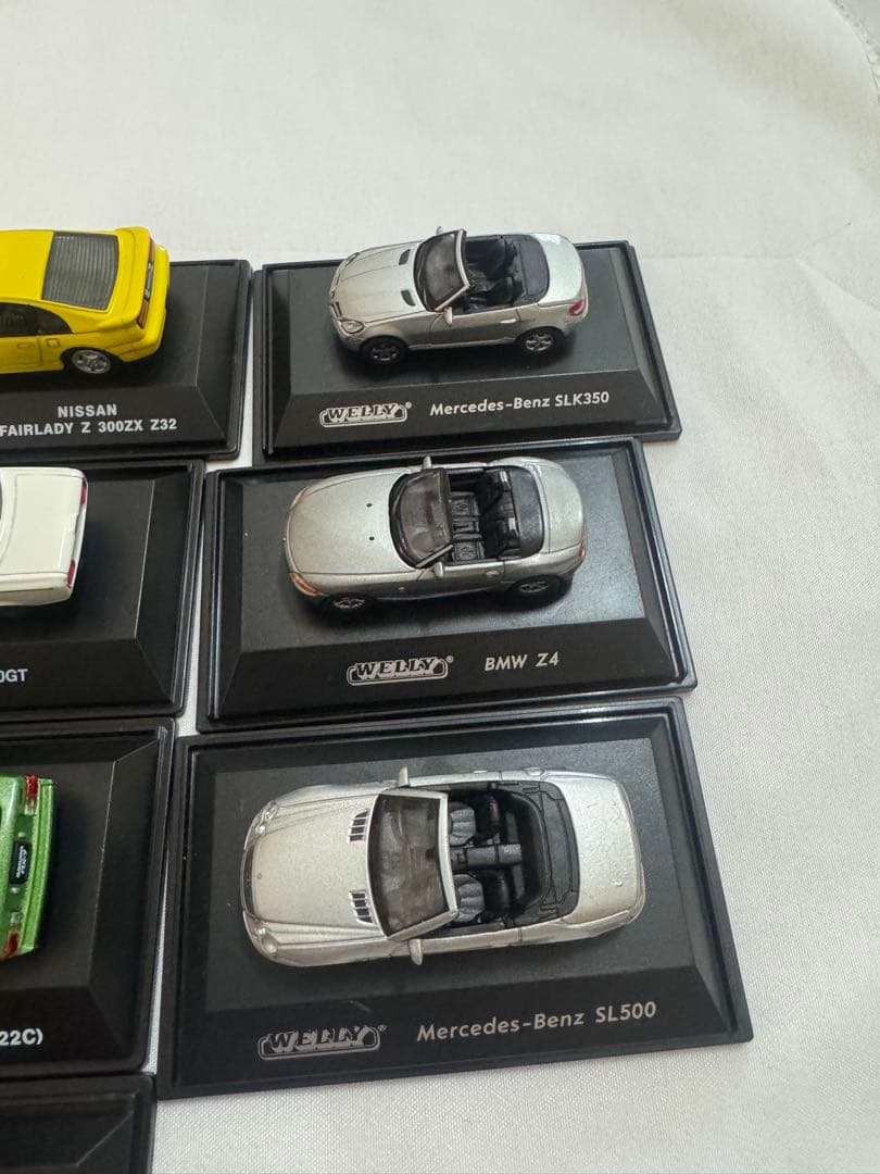 台座付きミニカーまとめ売り　絶版名車コレクション　京商　REAL-X ポルシェ