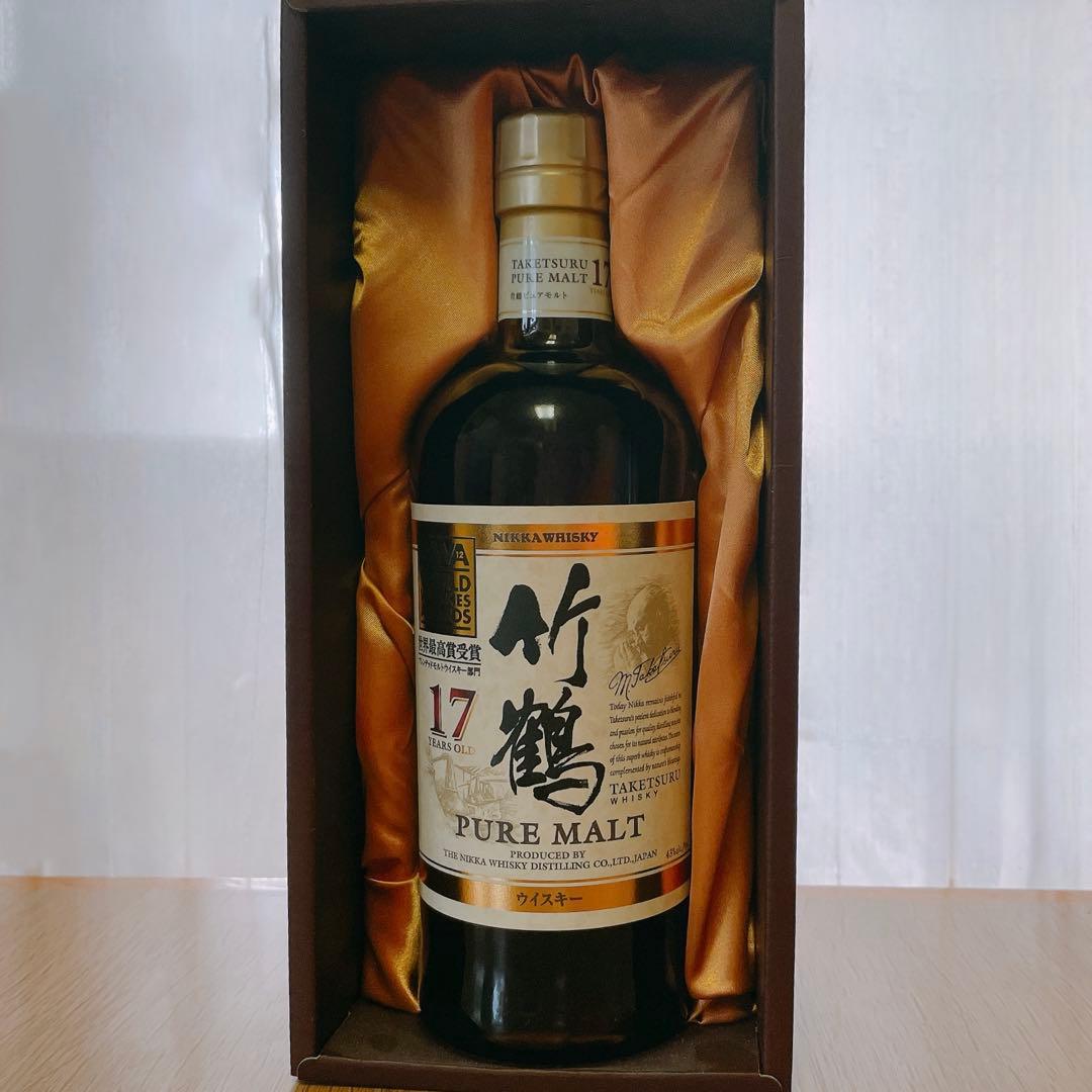 WWA2012 受賞記念ラベル 竹鶴 17年 ピュアモルト 化粧箱付