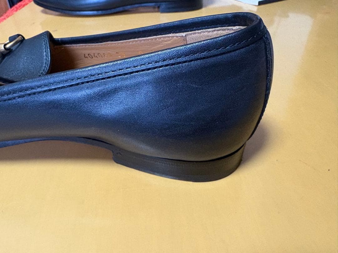 GUCCI ローファー 39ゴールドチェーン