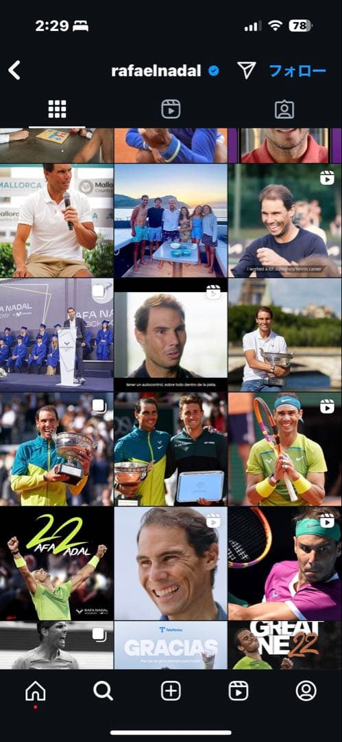 【ナダル】14回目大会制覇 2022全仏最終優勝着用ウェア類一式