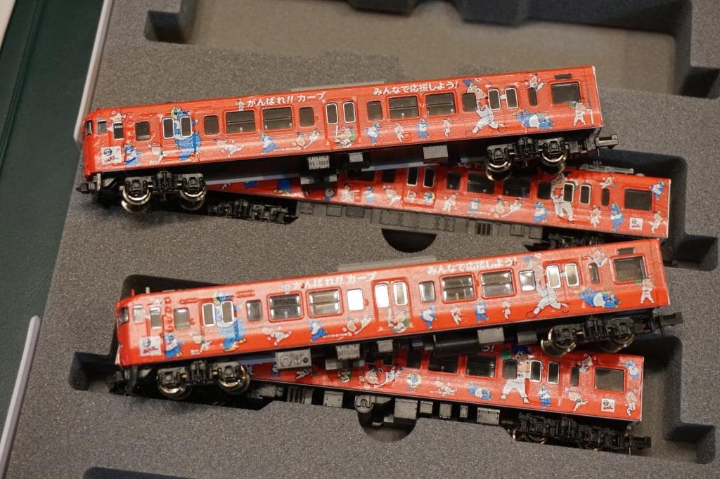 マイクロエース　115系カープ応援ラッピング　2012年仕様　4両