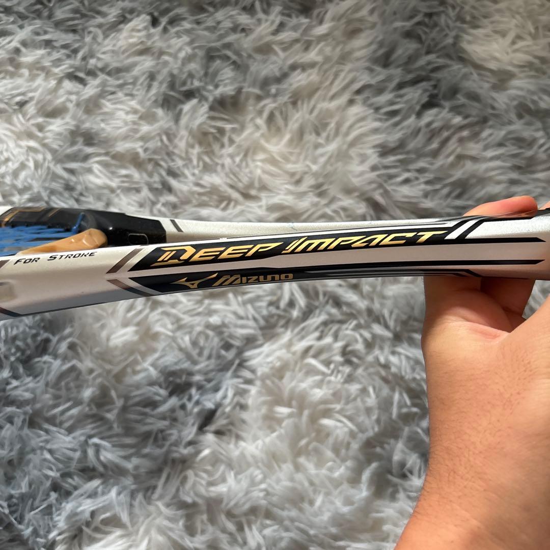 ディープインパクト ソフトテニスラケット 銀色