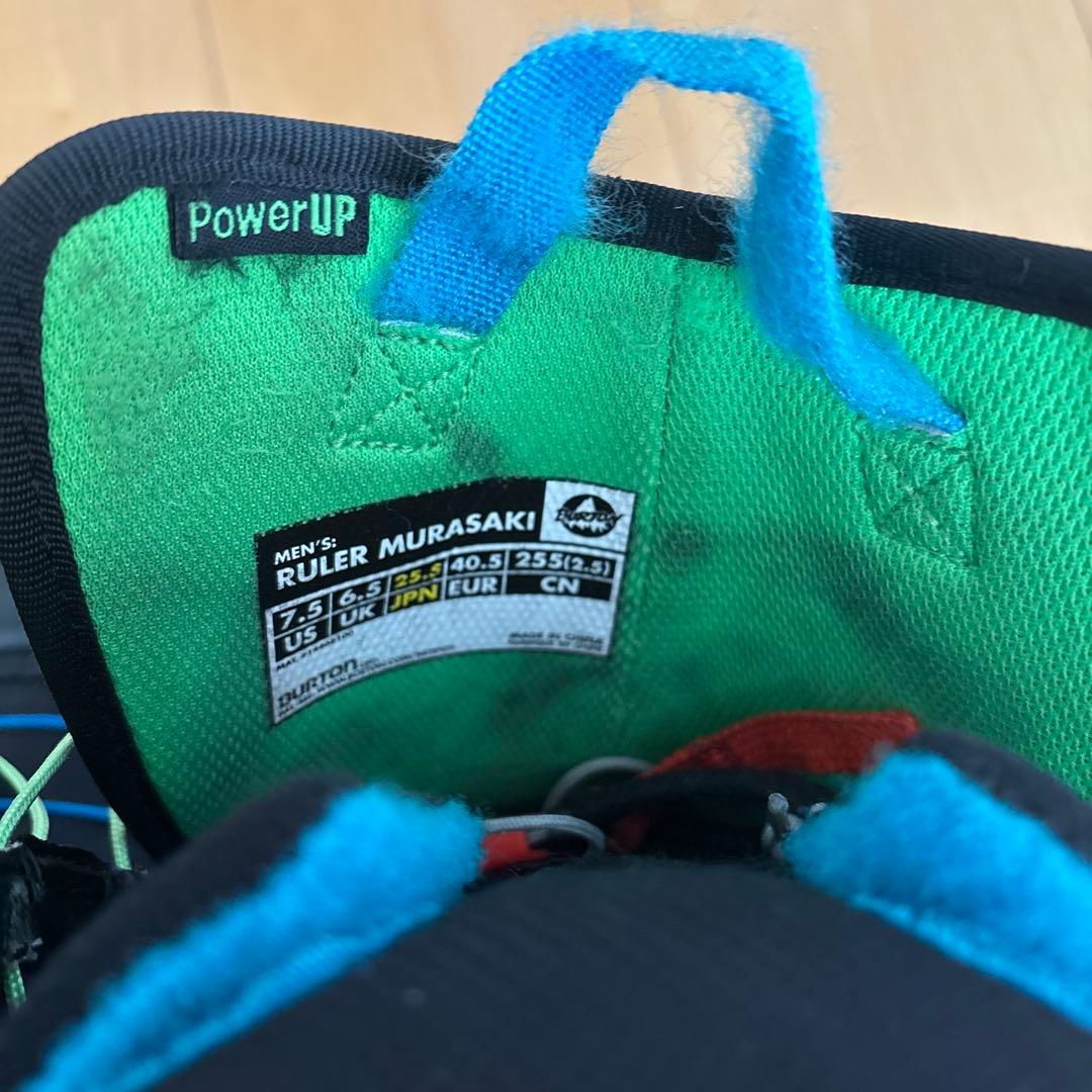 BURTON Rulerスノーボードブーツ ブラック/ブルー