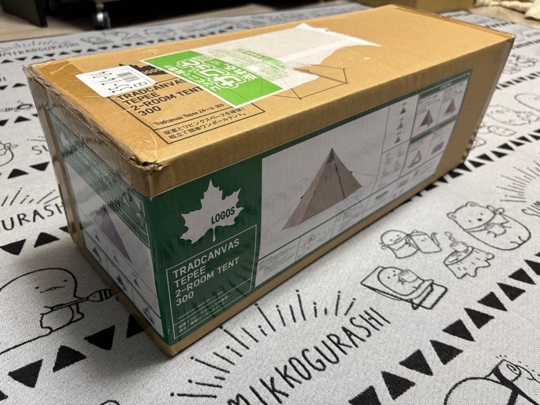 テント・タープ LOGOS TRADCANVAS TEPEE 2-ROOM TENT