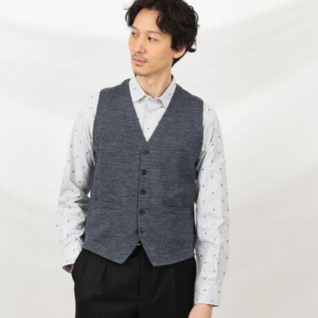 タケオキクチ⭐️ アンチピリング ニット ジレ ベスト M