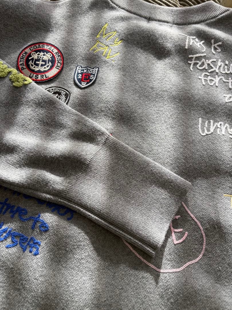 トップス JEANASIS eL+1 Graffiti Cardigan