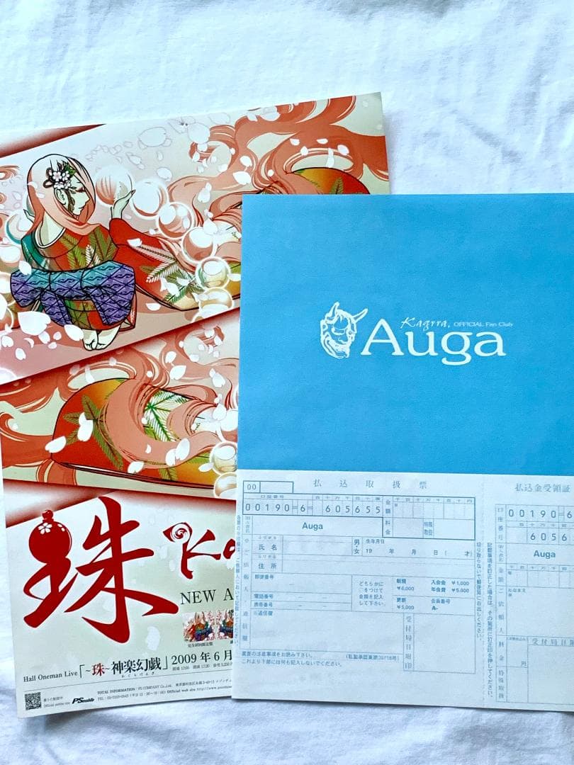 Kagrra, 10周年クリアファイル PSカンパニー冊子