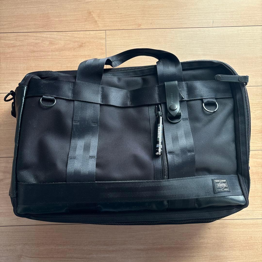 ポーターブラック ビジネスバッグ メッシュ