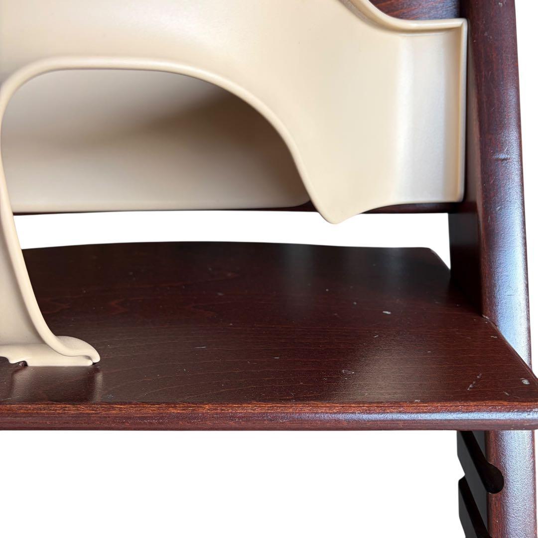 【美品】STOKKE ストッケ トリップトラップ ダークブラウン シリアル4