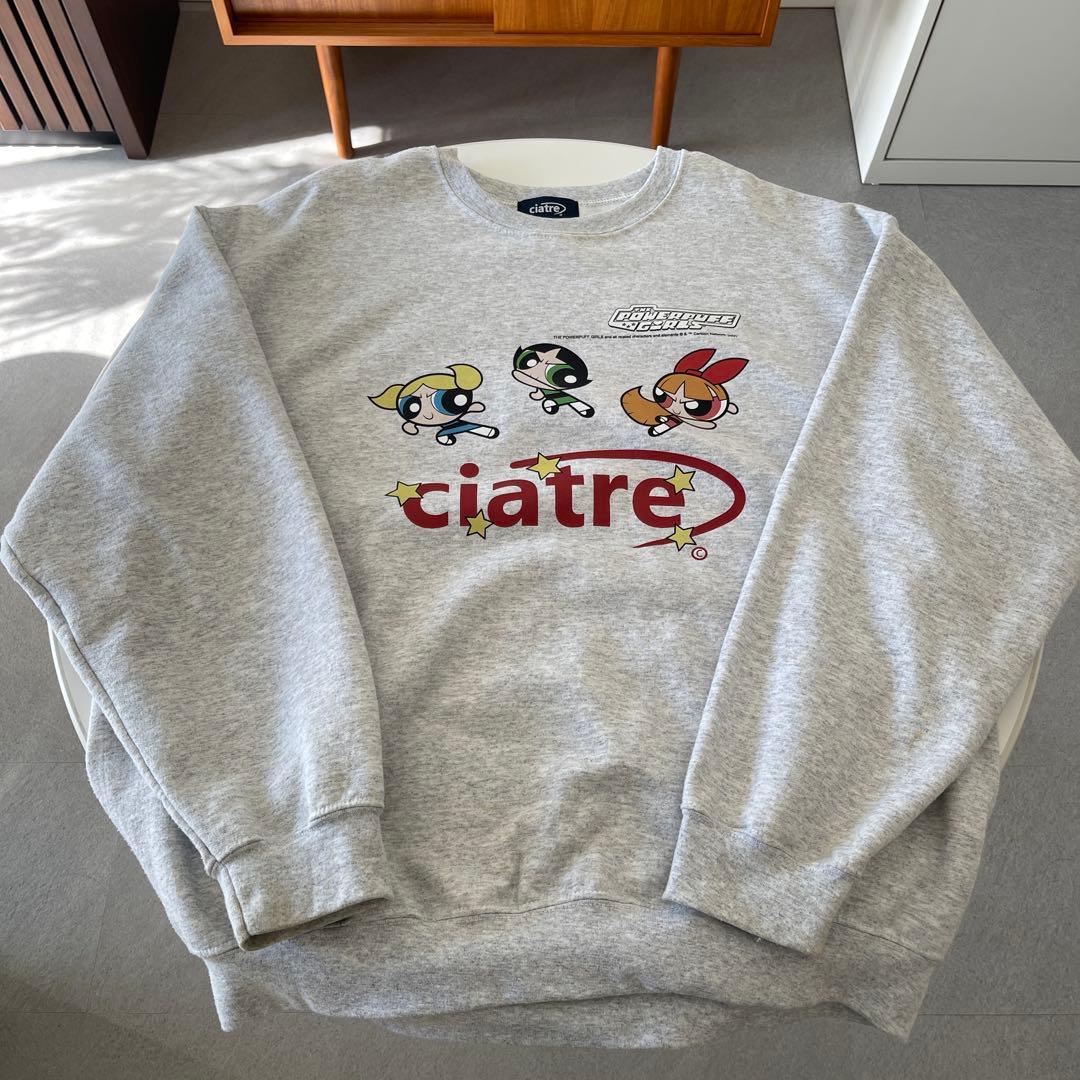 ciatre パワーパフガールズ トレーナー XL グレー