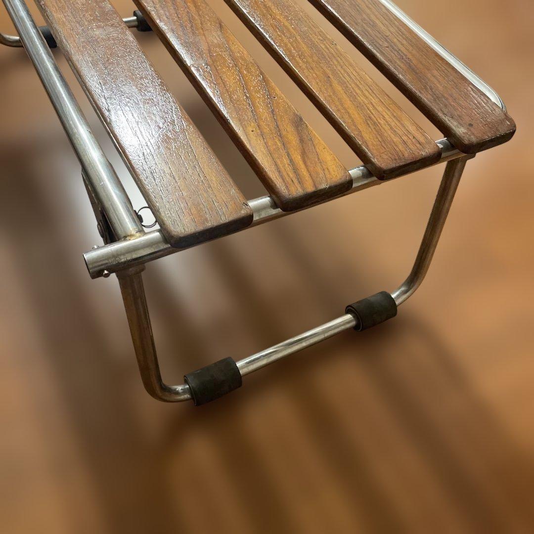 ヴィンテージ　折りたたみ式　アウトドアテーブル　センターテーブル　キャップ　船用