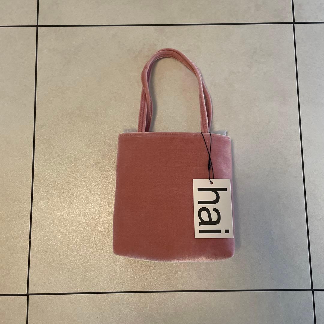 【hai】Velvet Bag ハンドバッグ