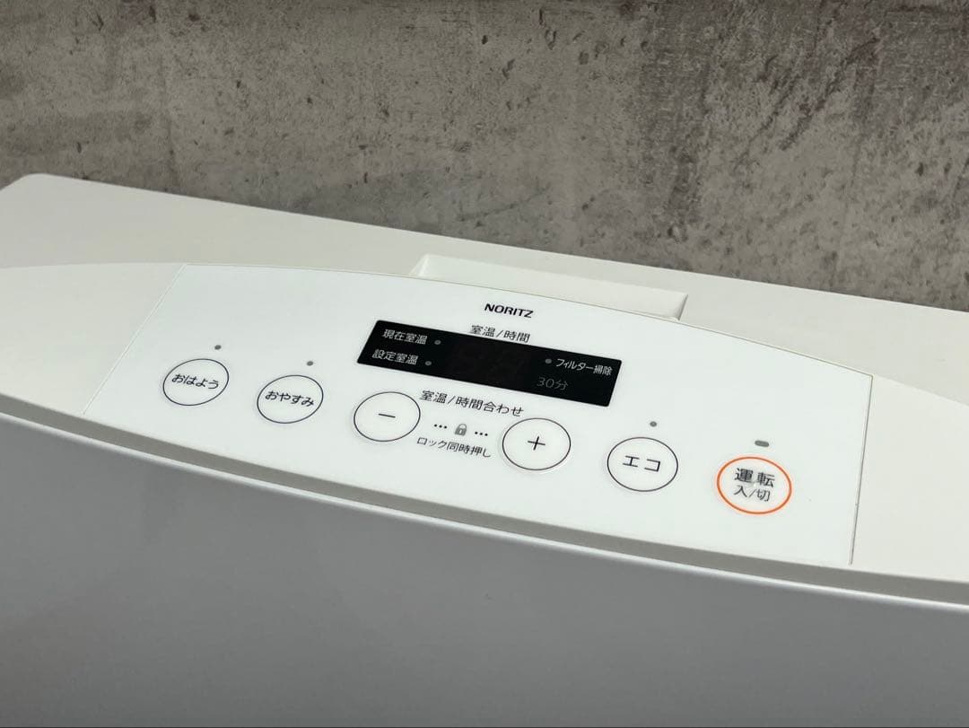 美品　動作保証　ノーリツ ガスファンヒーターGFH-4003S LPガス　15畳