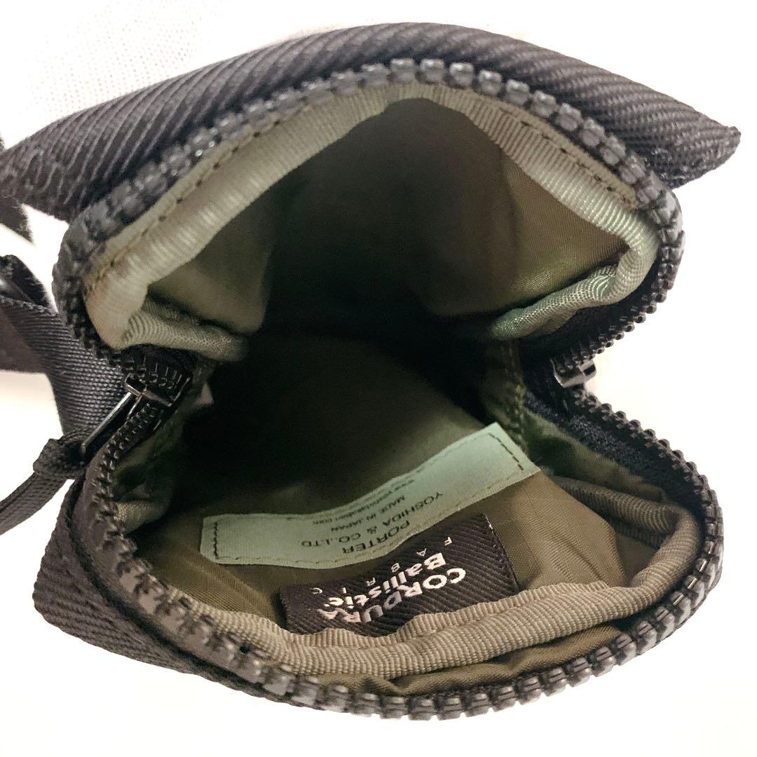 未使用級 PORTER ポーター UNIT ユニット ショルダーバッグ ブラック