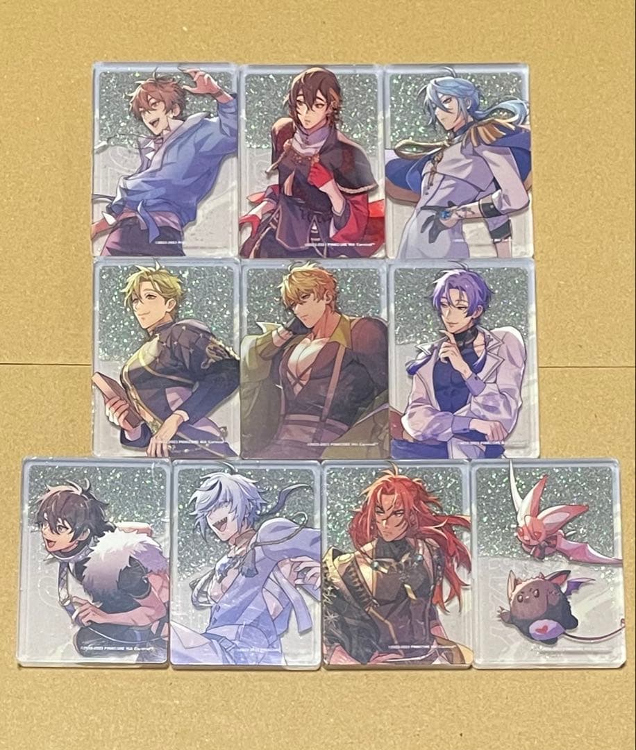 NU:カーニバル 台湾限定 流砂アクリルブロック 全種セット オリビン 玖夜 他