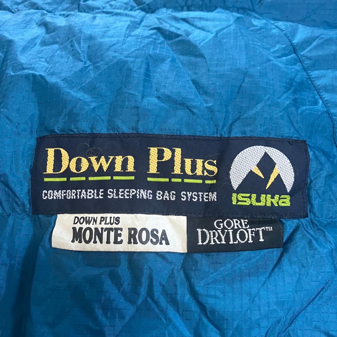 イスカ ISUKA ダウンプラス モンテローザ シュラフ　寝袋 キャンプ