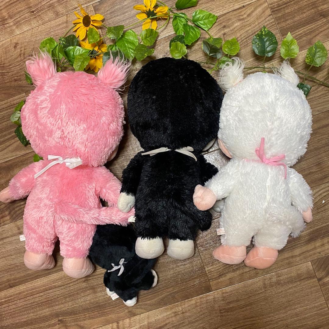 希少　モンチッチ ぬいぐるみ モノトーン　男の子女の子ヴィンテージ　まとめ売り