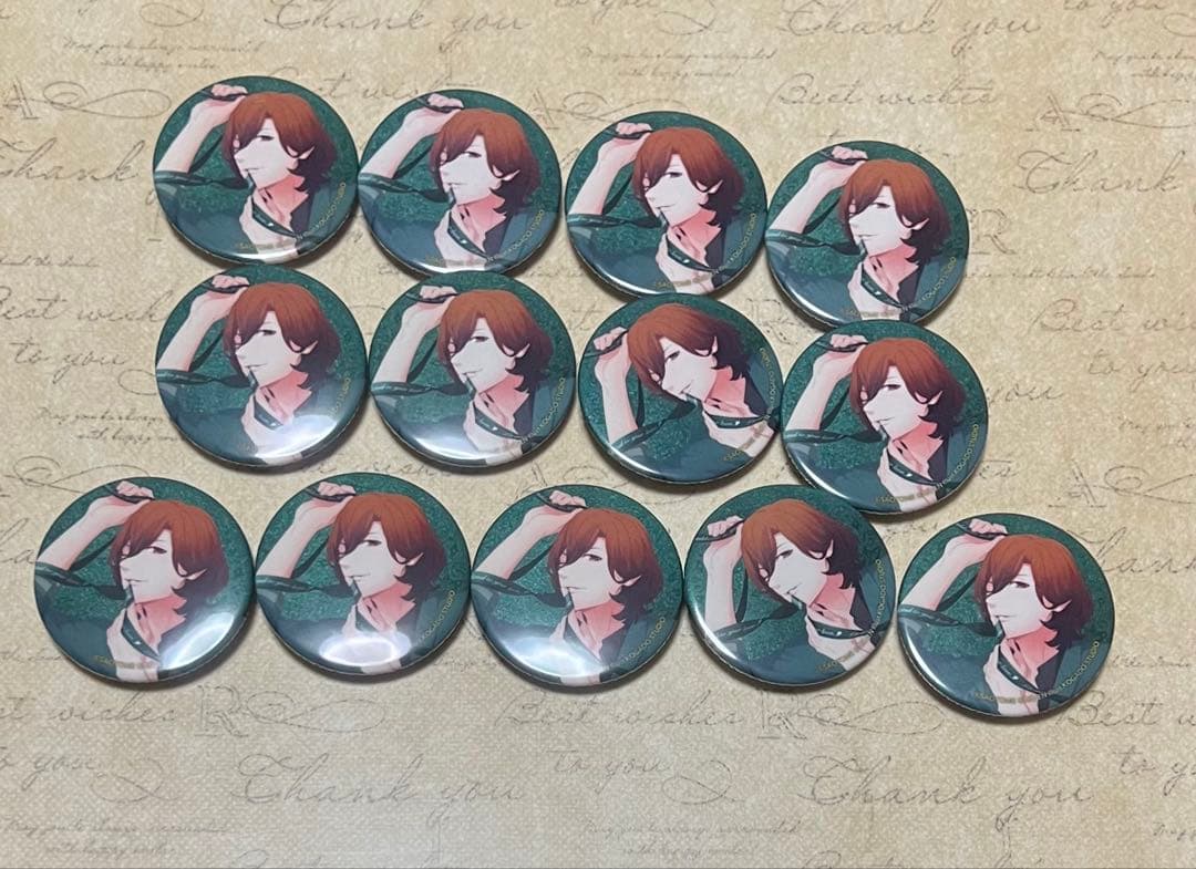 うたプリ カラーリボン 缶バッジ 嶺二