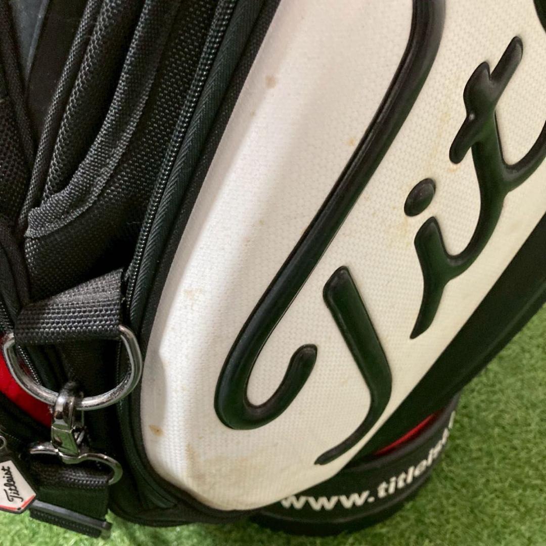 【美品】Titleist タイトリスト　ツアーモデル　キャディバック フード有
