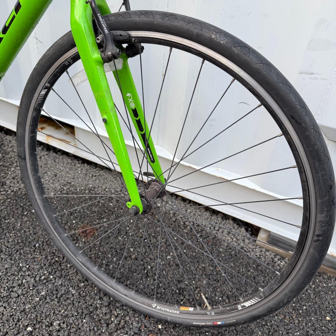 クロスバイク 7.4FX 身長175-186cm 定価8.3万円 グリーン