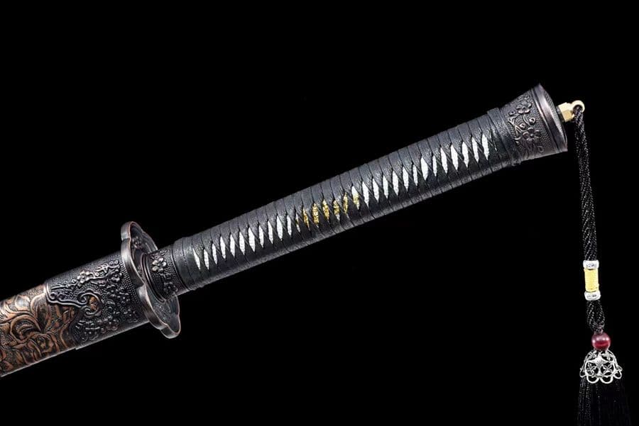 武具　刀装具　日本刀　模造刀　居合刀  梅の青刀