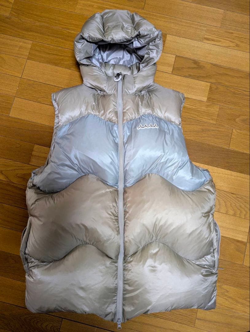 muta ムータ　ウェーブキルト ダウンベスト