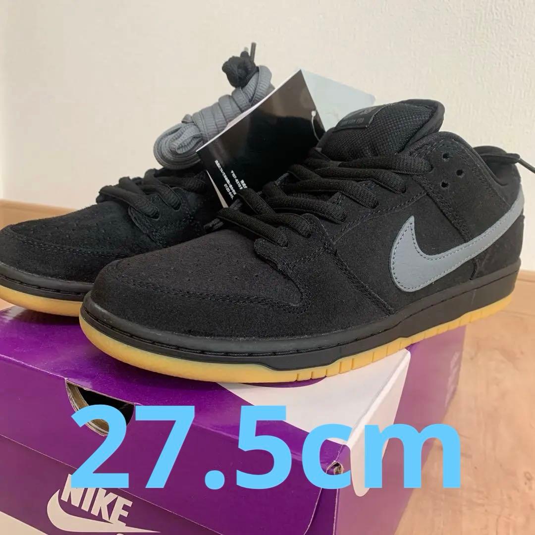 スケートボード Nike SB Dunk Low BLACK/FOG 27.5cm