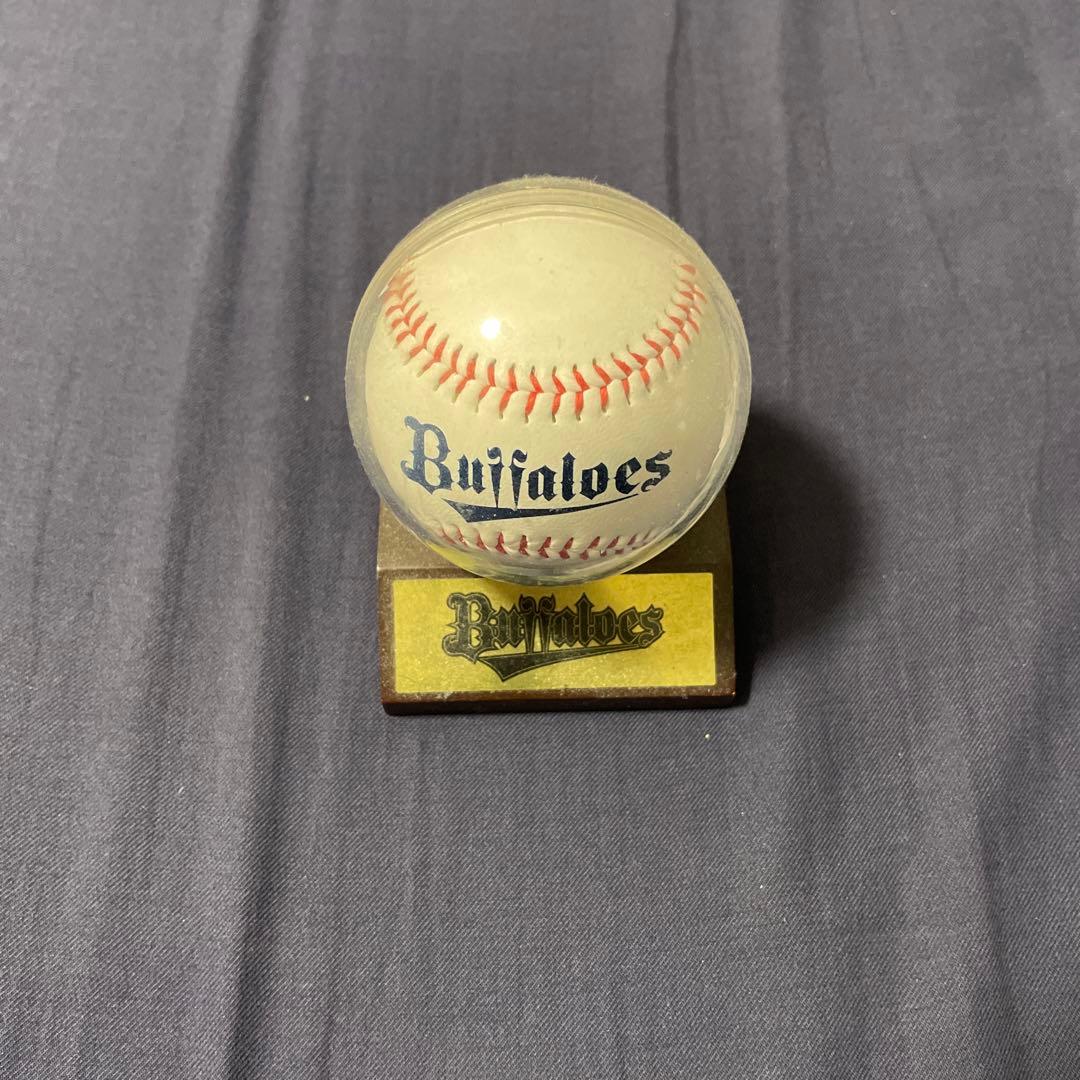 Buffaloes T-岡田 サイン入り野球ボール