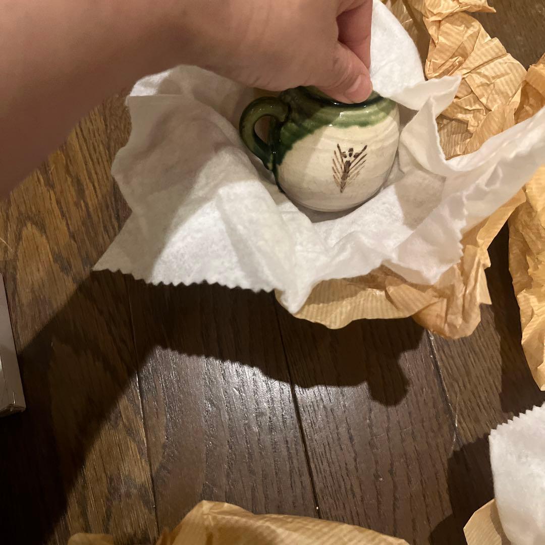 茶道具 四滴茶入 加藤五陶 新品未使用