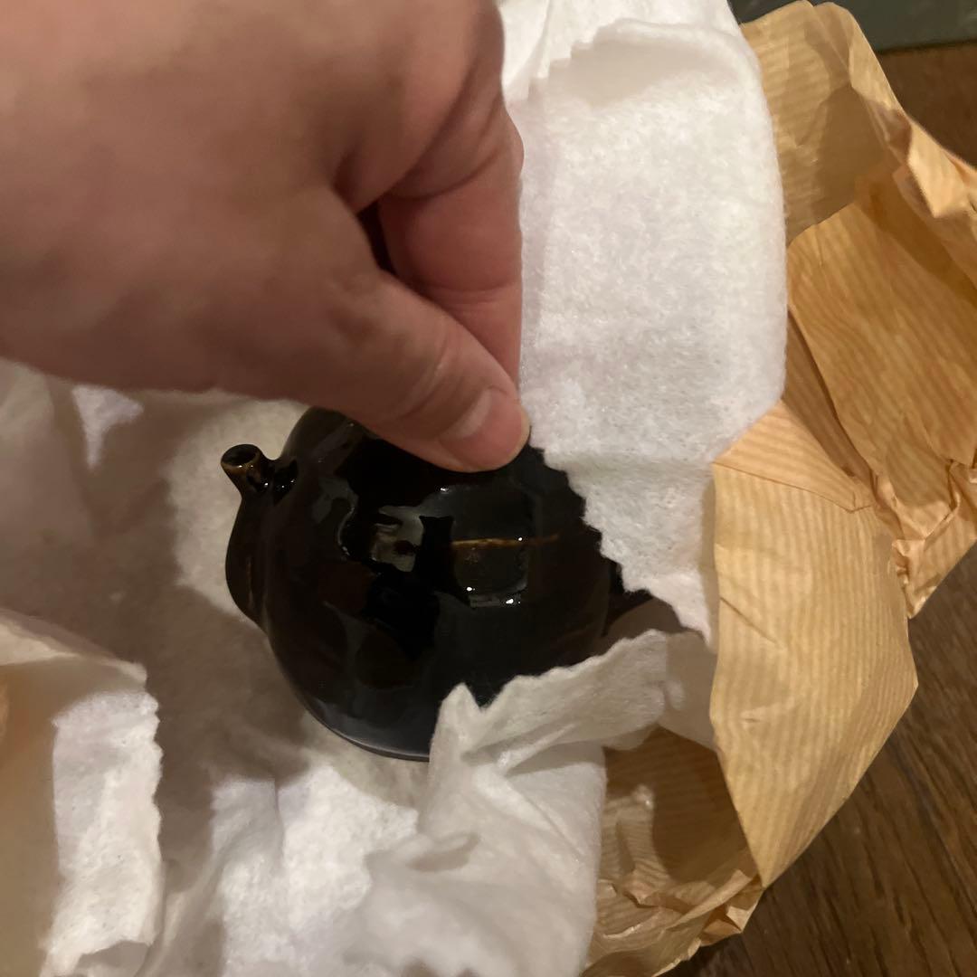 茶道具 四滴茶入 加藤五陶 新品未使用