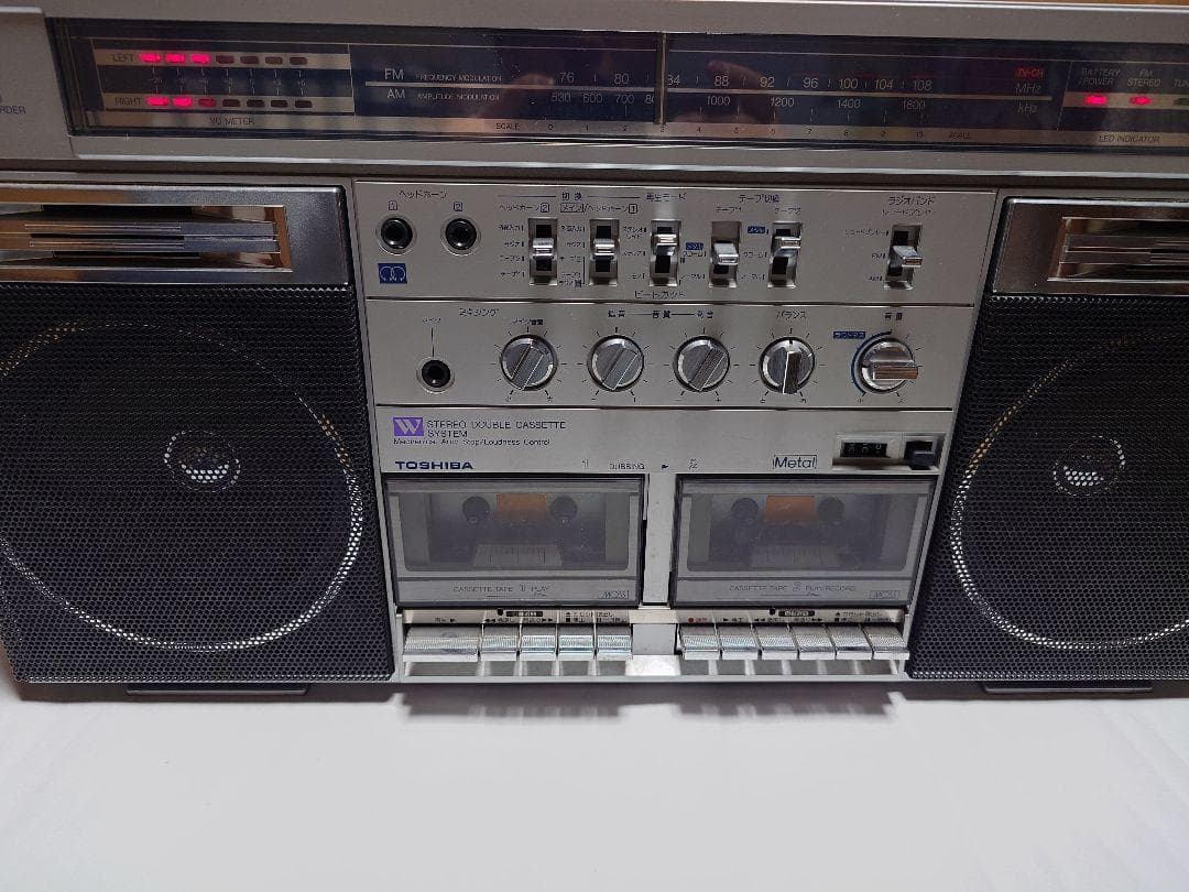TOSHIBA RT-S87 ラジカセ　レトロ　東芝　匿名配送不可