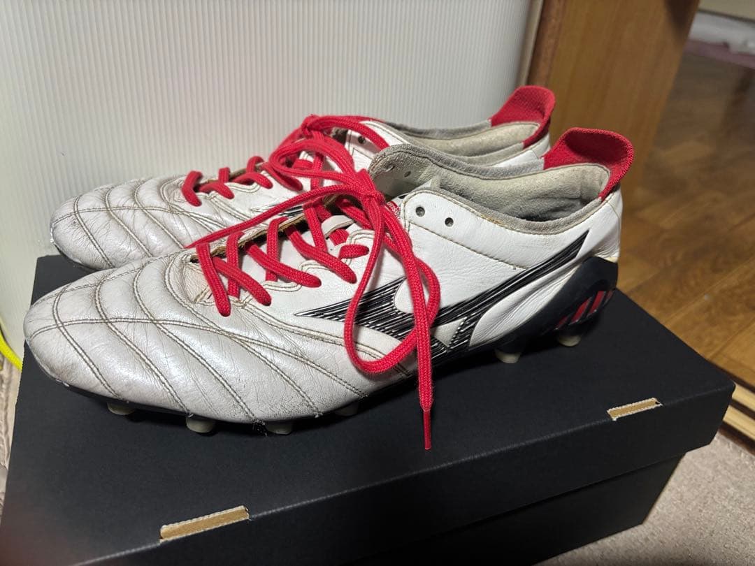 ミズノ モレリアネオ3 ホワイト/レッド