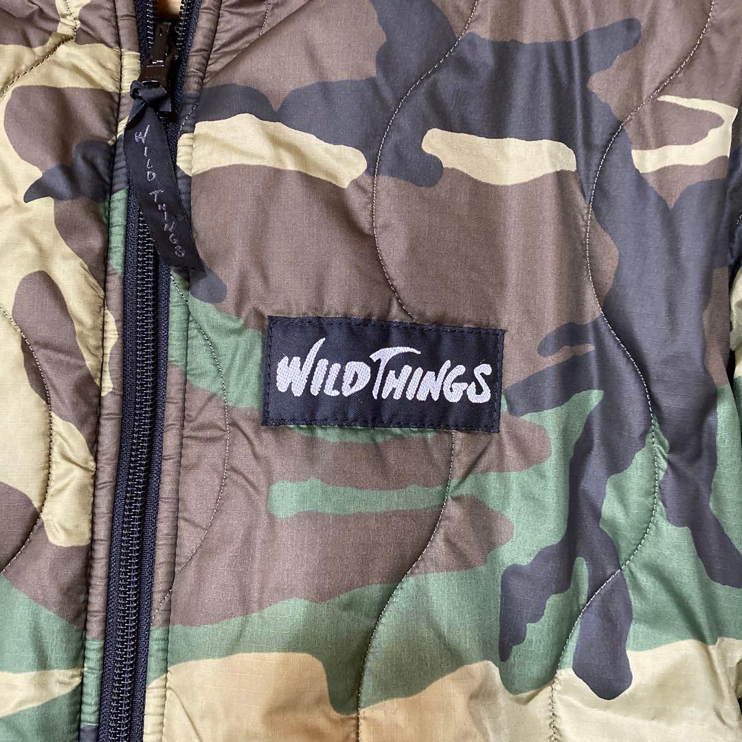 WILDTHINGS カモフラージュ ナイロンジャケット