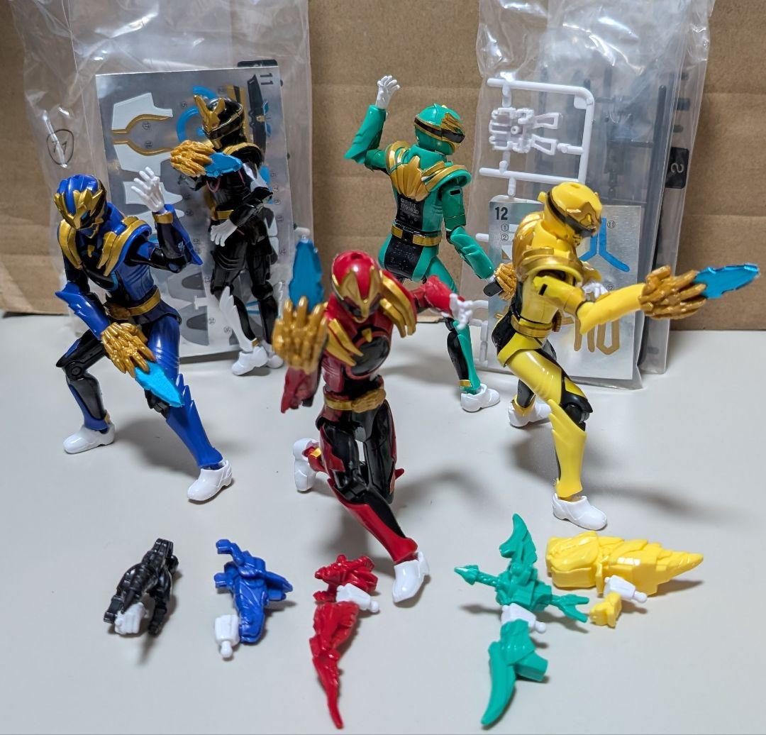 勇動 ゴジュウジャー ４体 セット