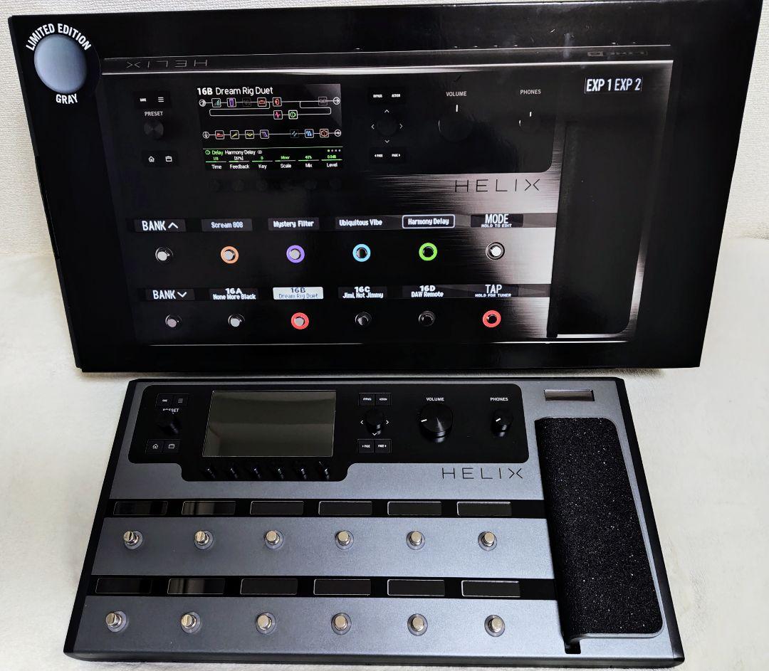 LINE6 Helix floor Space Gray【中古美品】