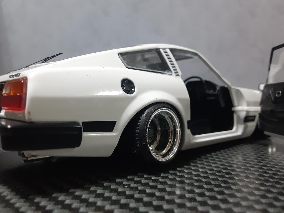 Hachette 1/24 フェアレディ280Z-L カスタム改 ローダウン