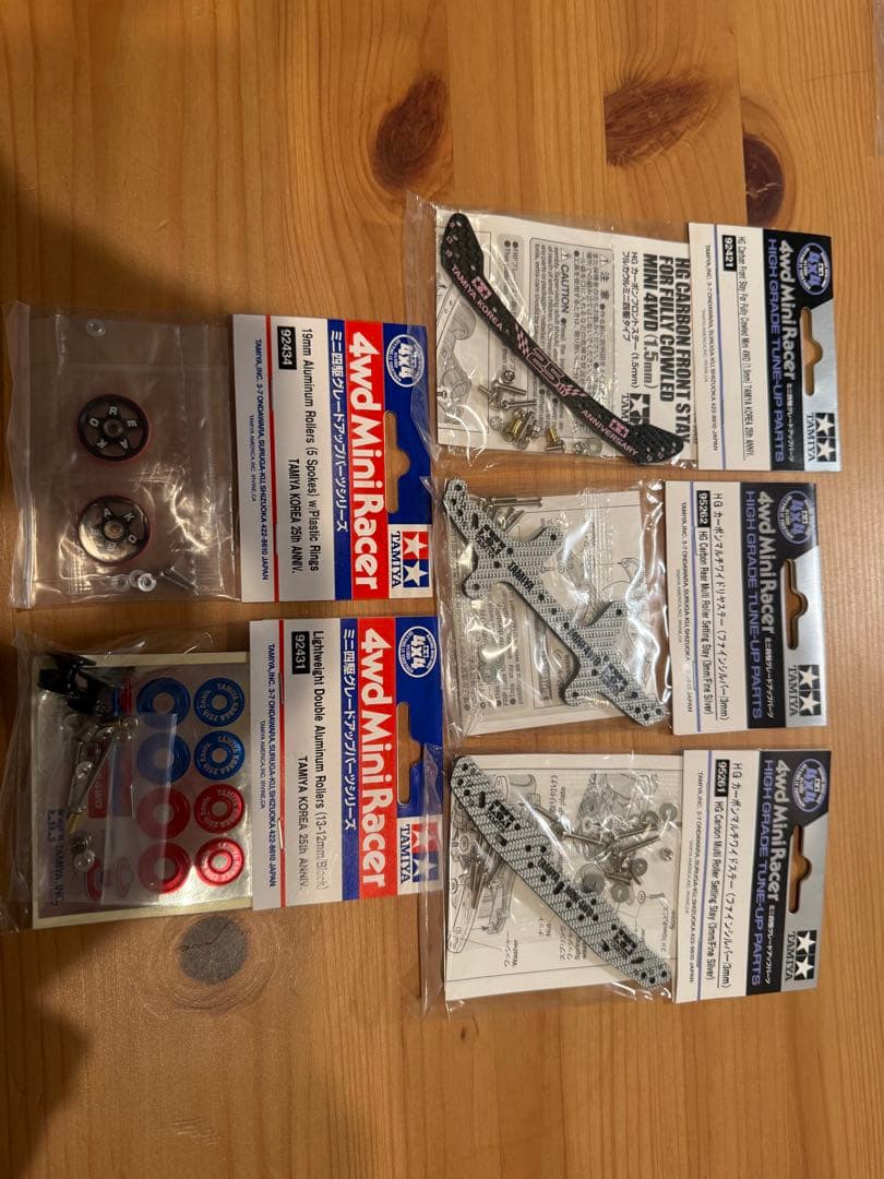 韓国限定　ミニ四駆　92434 92431 95262 92421 95261